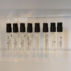 Jo Malone perfume samples